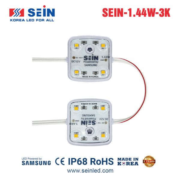 Led Hàn Quốc 4 bóng SEIN LED 1.44W 3000K